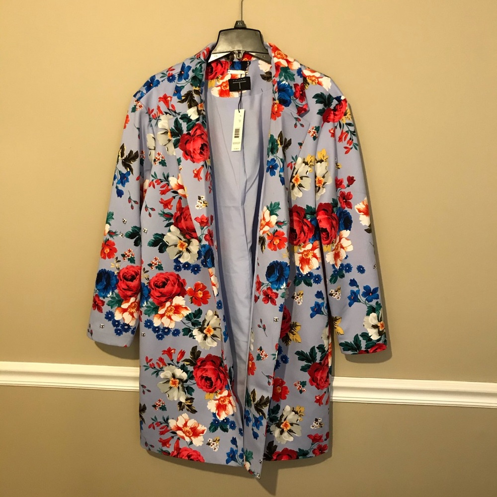 Floral coat